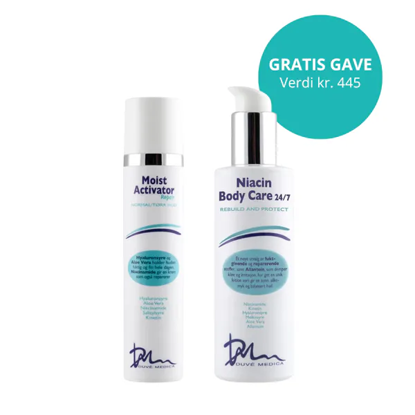 Hovedbilde Duve Medica Moist Activator Repair 100 ml + Gratis Body Lotion