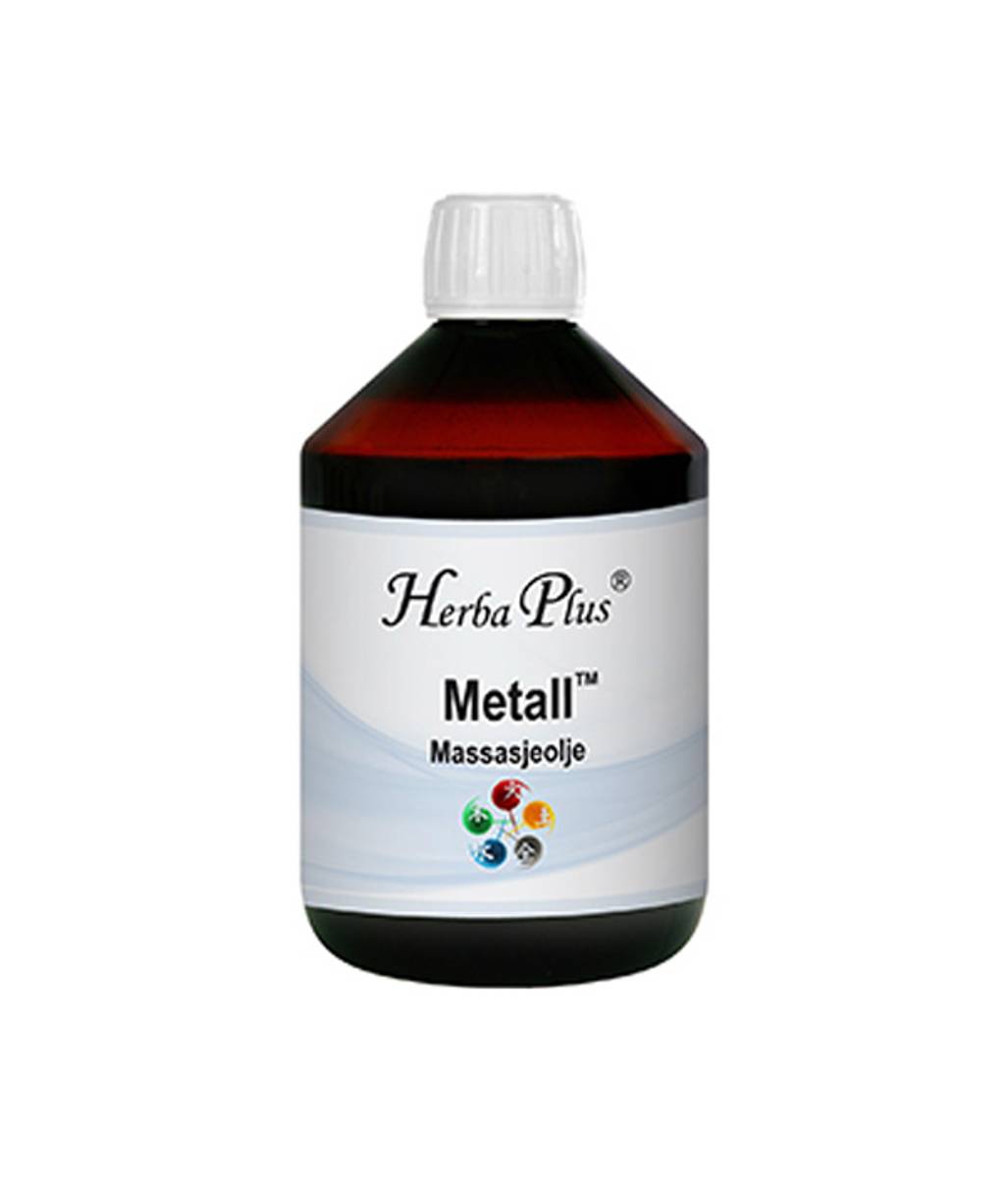 Herba Plus Metall Massasjeolje 250ml