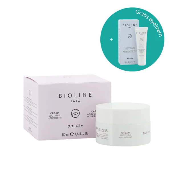 Hovedbilde Bioline Dolce+ Soothing Nourishing Cream 50ml + Gratis øyekrem
